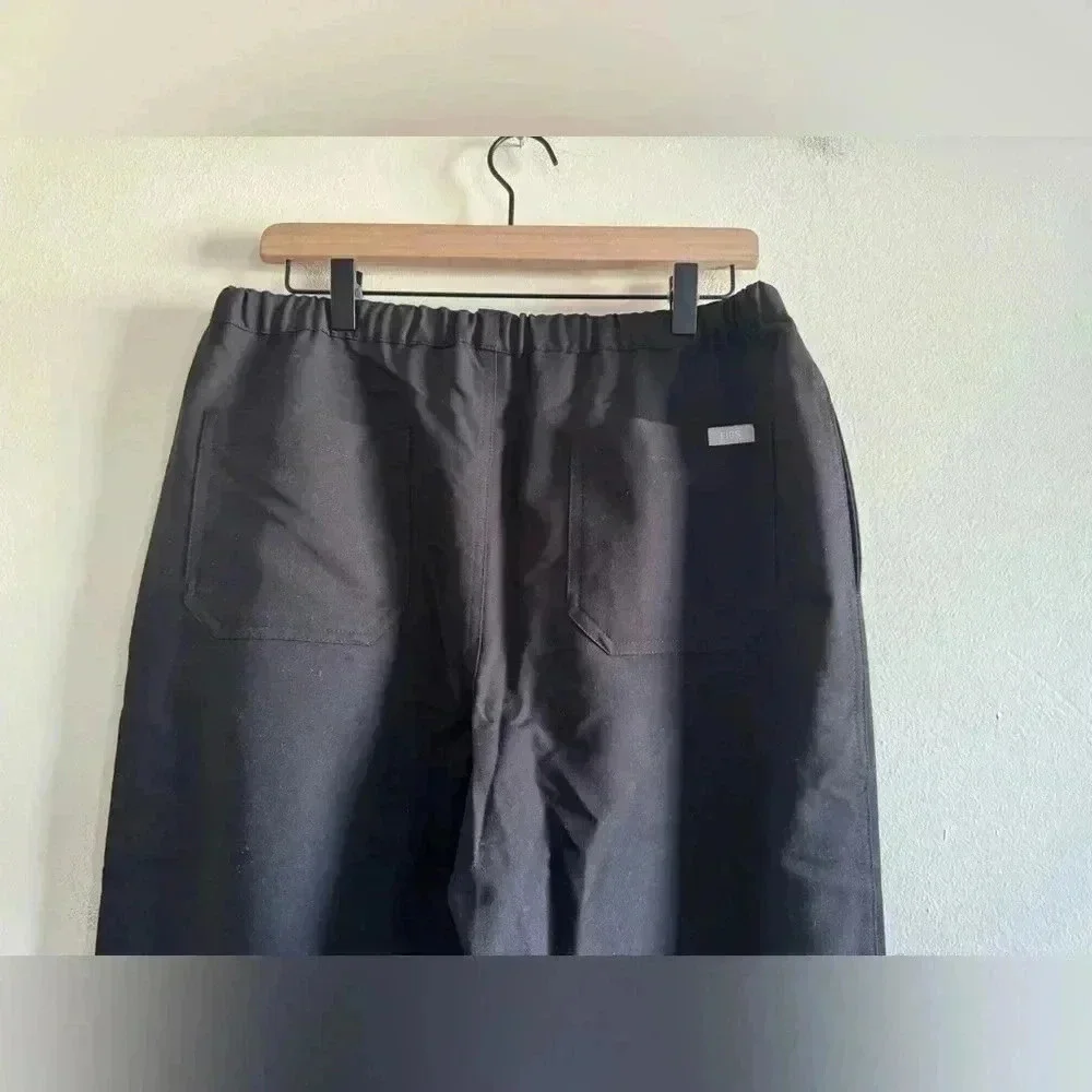 FIGS Men’s Pisco Basic Scrub Pants Black Size M (00892)